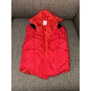 FORTNITE Red Childs Puffer Vest with spikes Size Medium (8-10)Boy Girl Spirit